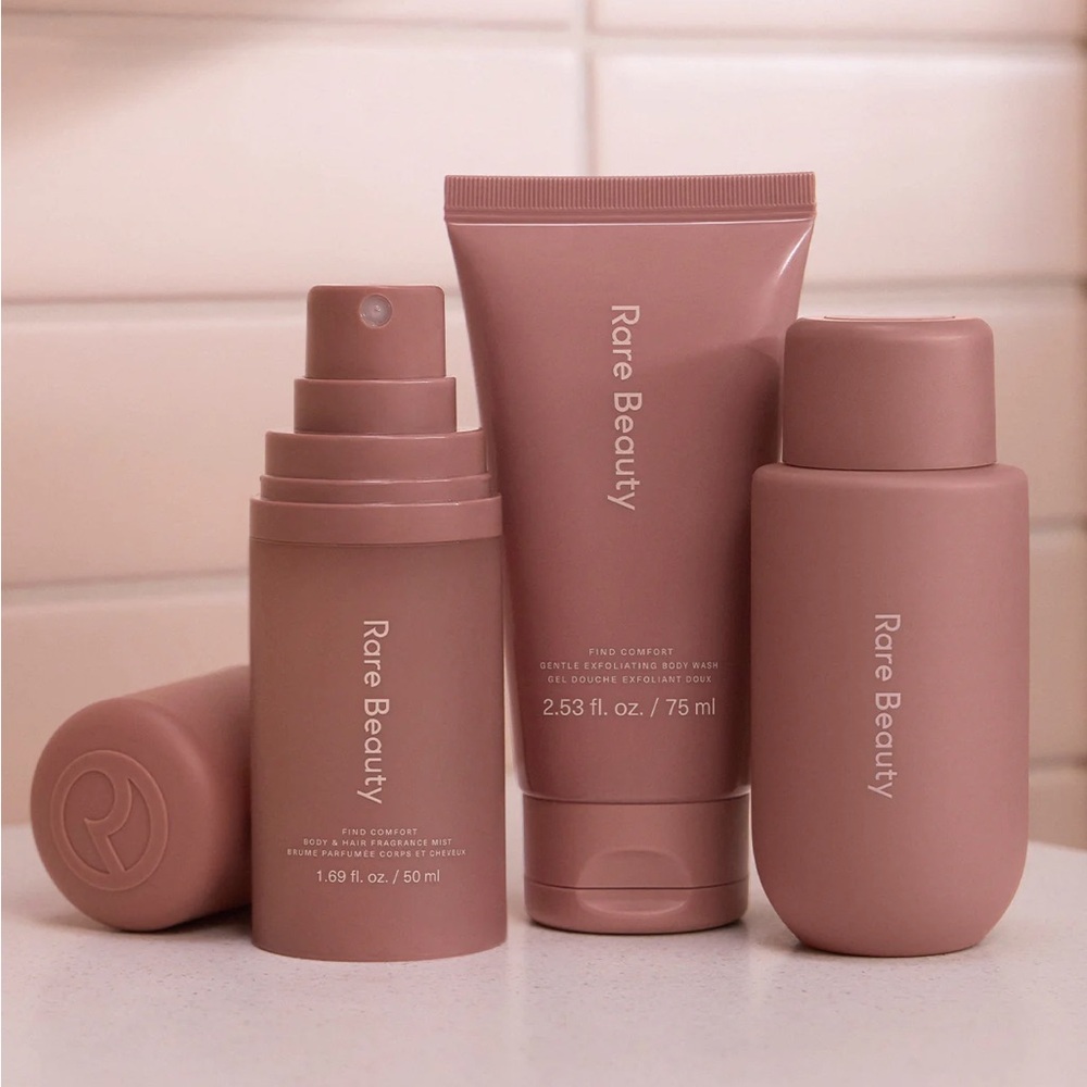 Rare Beauty Skincare Collection in Soft Pink
